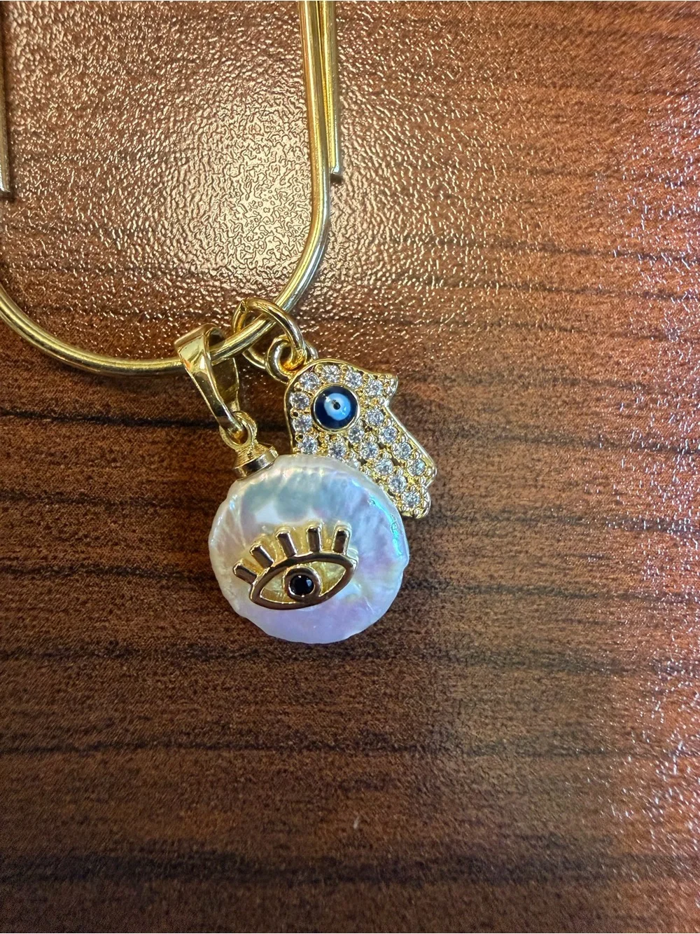 Planner paper clip + charms
